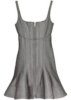 Marc Jacobs Fluted bustier minidress