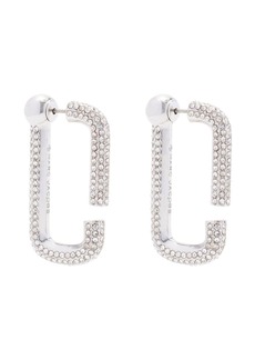 Marc Jacobs pave hoop earrings