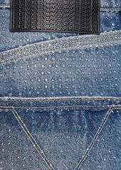 Marc Jacobs Crystal Oversize Denim Jeans