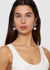 Marc Jacobs Dot Faux Pearl Drop Earrings