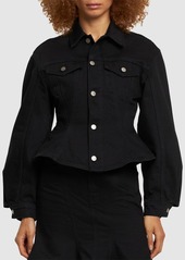 Marc Jacobs Fluted Denim Jacket