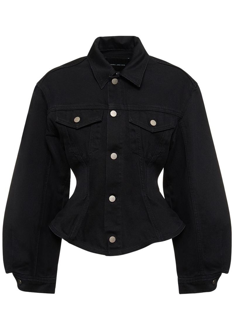 Marc Jacobs Fluted Denim Jacket