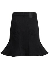 Marc Jacobs Fluted Denim Mini Skirt