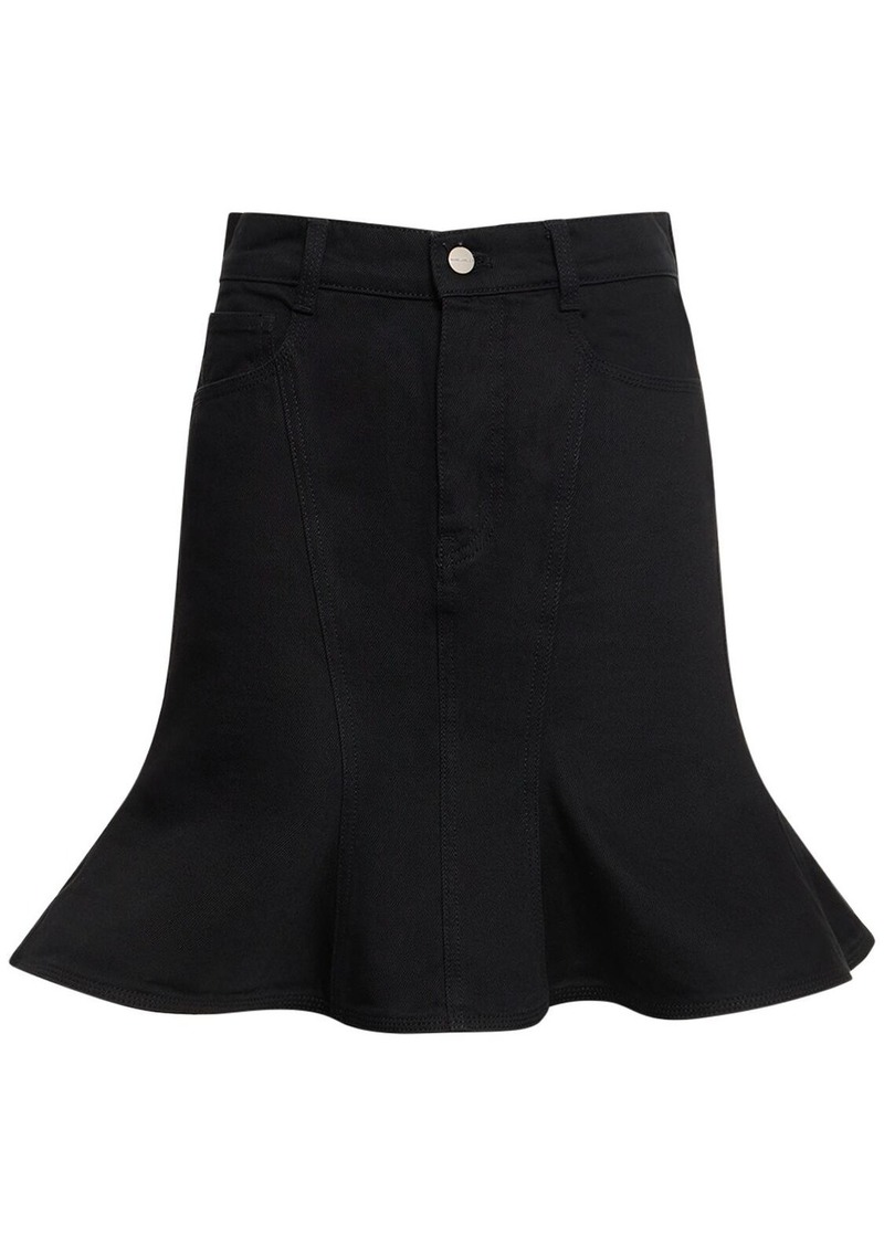 Marc Jacobs Fluted Denim Mini Skirt