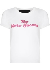 Marc Jacobs glitter logo print T-shirt