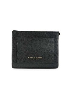 Marc Jacobs Grind Leather Cosmetic Pouch