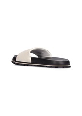 Marc Jacobs Leather Slide Sandals