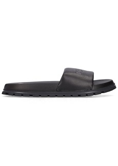 Marc Jacobs Leather Slide Sandals