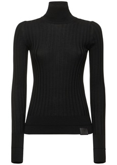 Marc Jacobs Lightweight Ribbed Turtleneck Sweater
