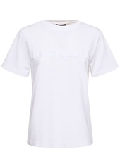 Marc Jacobs Logo Cotton Jersey Baby T-shirt