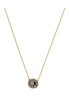 Marc Jacobs logo-plaque pendant necklace