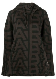 Marc Jacobs Monogram Oversized drawstring hoodie