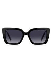 Marc Jacobs 52mm Gradient Square Sunglasses