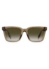 Marc Jacobs 54mm Gradient Square Sunglasses