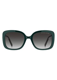 Marc Jacobs 54mm Gradient Square Sunglasses