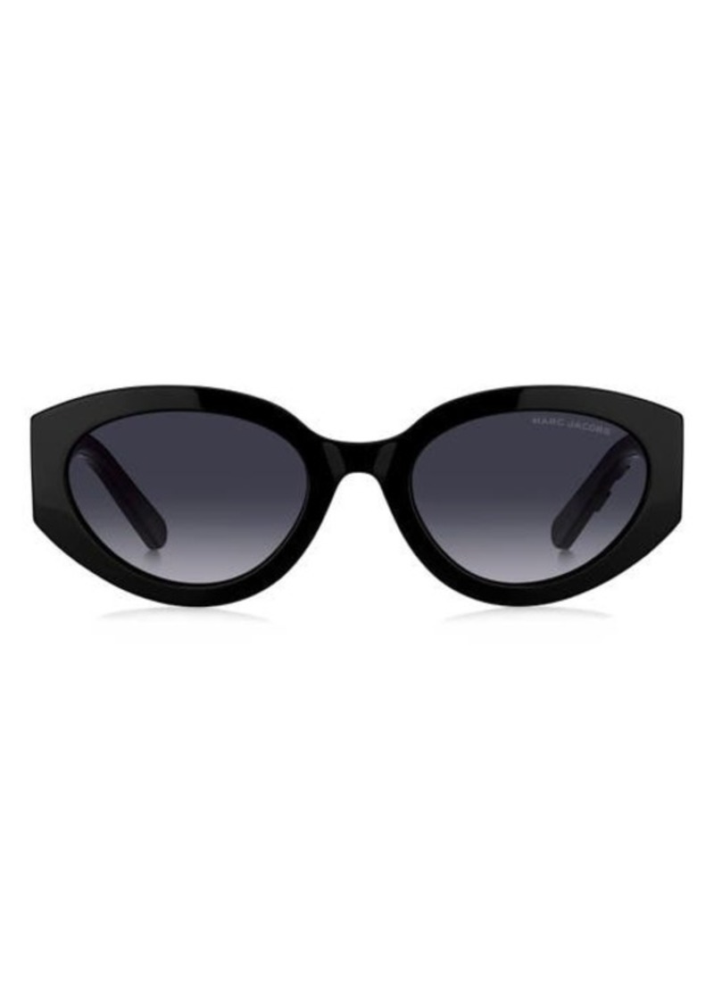 Marc Jacobs 54mm Round Sunglasses