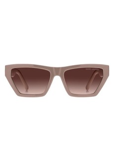Marc Jacobs 55mm Gradient Cat Eye Sunglasses