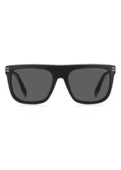Marc Jacobs 56mm Flat Top Sunglasses