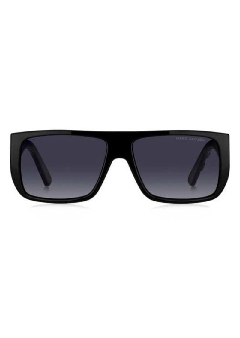 Marc Jacobs 57mm Flat Top Sunglasses