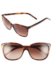 The Marc Jacobs 57mm Oversized Sunglasses