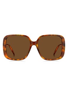Marc Jacobs 57mm Square Sunglasses