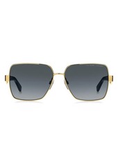 Marc Jacobs 58mm Chained Square Sunglasses