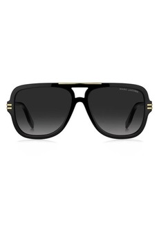 Marc Jacobs 58mm Square Sunglasses