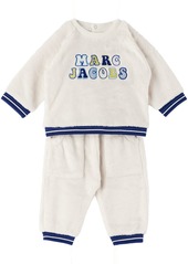 Marc Jacobs Baby Off-White Fleece Lounge Pants