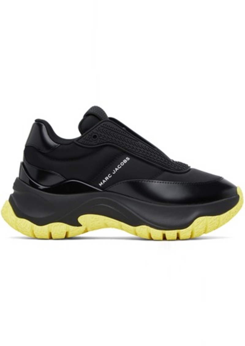 Marc Jacobs Black 'The Lazy Runner' Sneakers