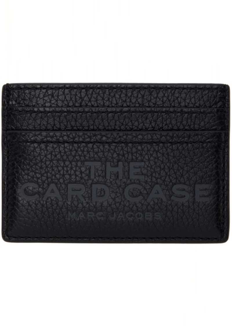 Marc Jacobs Black 'The Leather' Card Holder