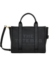 Marc Jacobs Black 'The Leather Medium' Tote