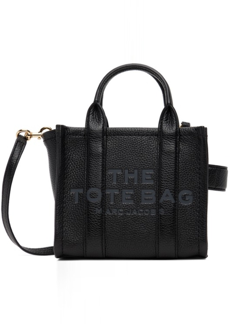 Marc Jacobs Black 'The Leather Mini' Tote