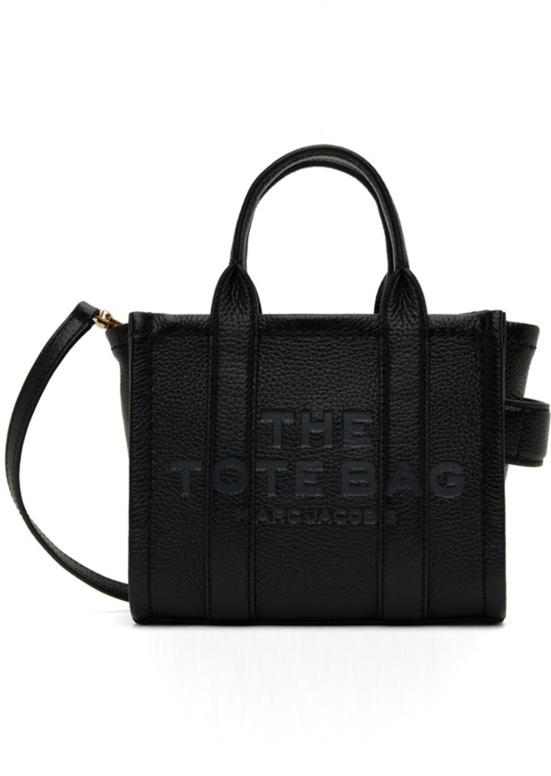 Marc Jacobs Black 'The Leather Mini Tote Bag' Tote