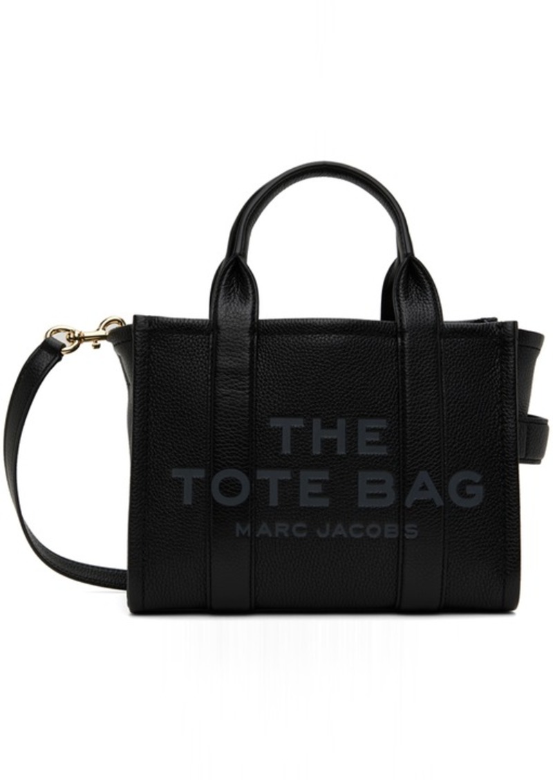 Marc Jacobs Black 'The Leather Small Tote Bag' Tote