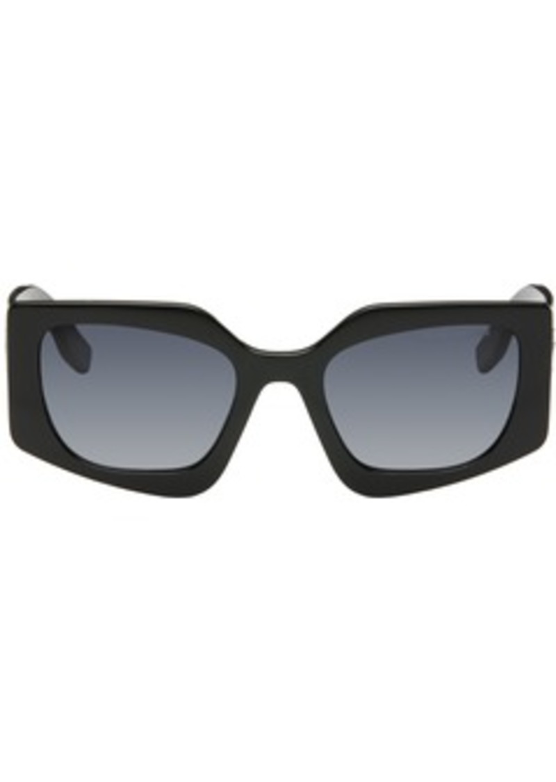 Marc Jacobs Black 'The Square Cat Eye' Sunglasses