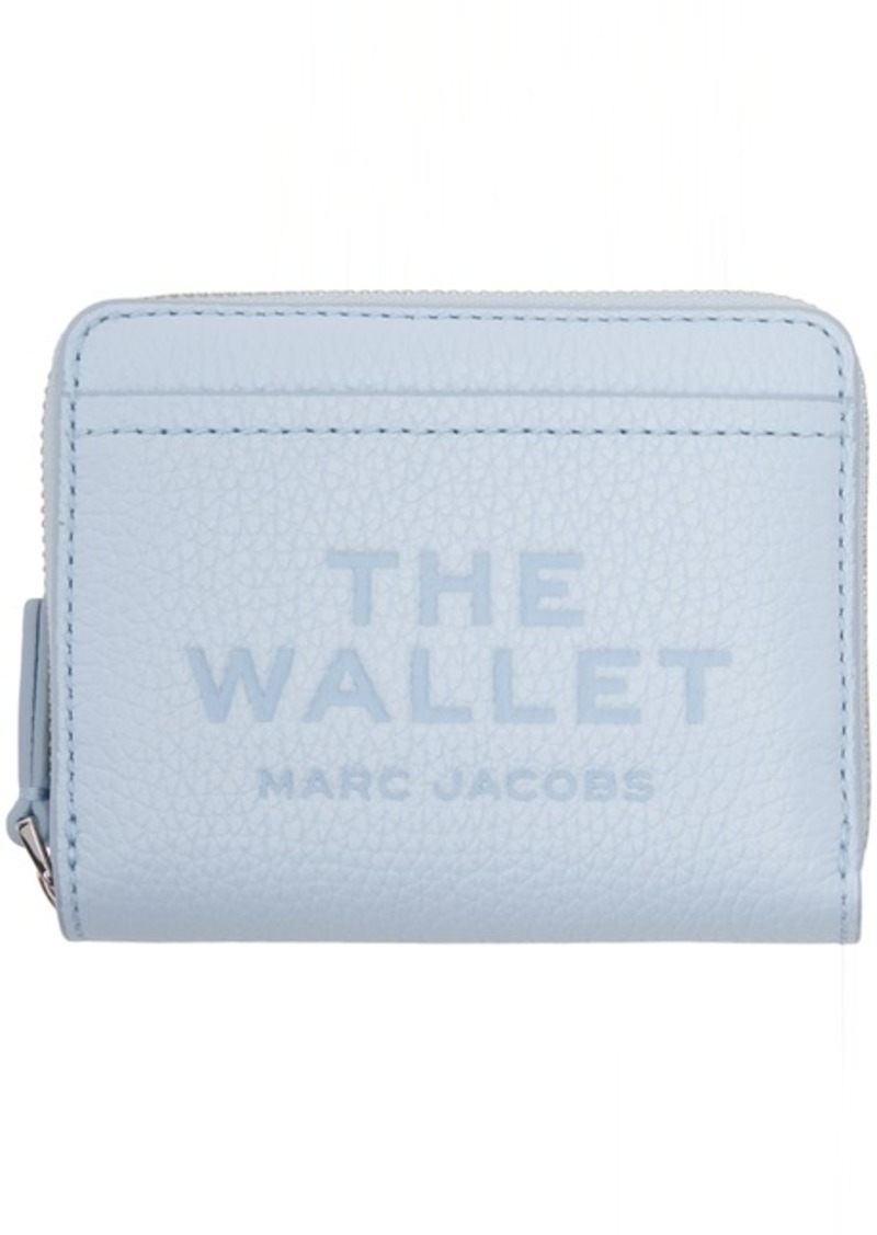 Marc Jacobs Blue 'The Leather Mini Compact' Wallet