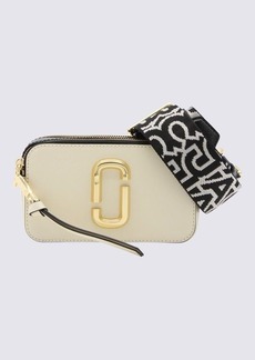 MARC JACOBS CLOUD WHITE AND MULTICOLOUR LEATHER THE SNAPSHOT CROSSBODY BAG
