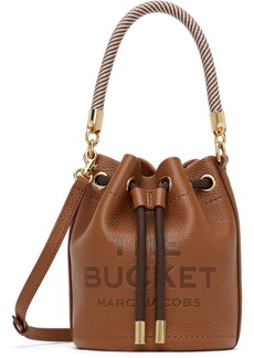 Marc Jacobs Brown 'The Leather Mini Bucket' Bag