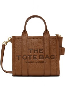 Marc Jacobs Brown 'The Leather Mini' Tote
