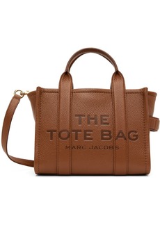 Marc Jacobs Brown 'The Leather Small Tote Bag' Tote