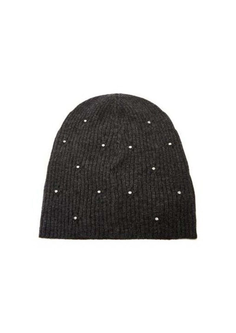 Marc Jacobs Crystal-embellished wool-blend beanie hat