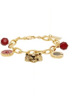 Marc Jacobs Gold 'The Medallion' Charm Bracelet