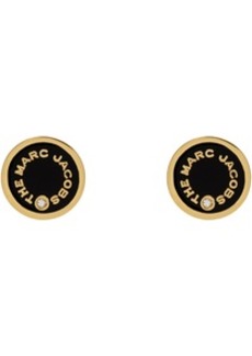Marc Jacobs Gold 'The Medallion Studs' Earrings