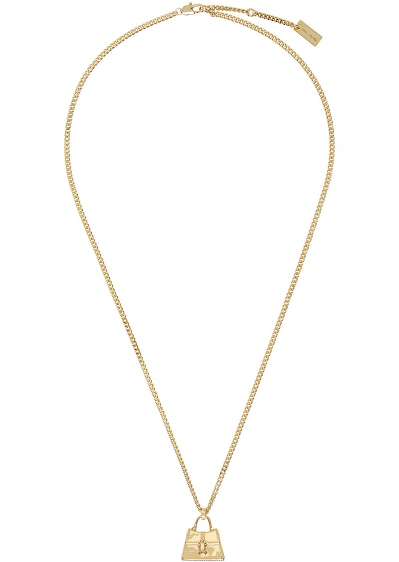 Marc Jacobs Gold 'The St. Marc' Necklace