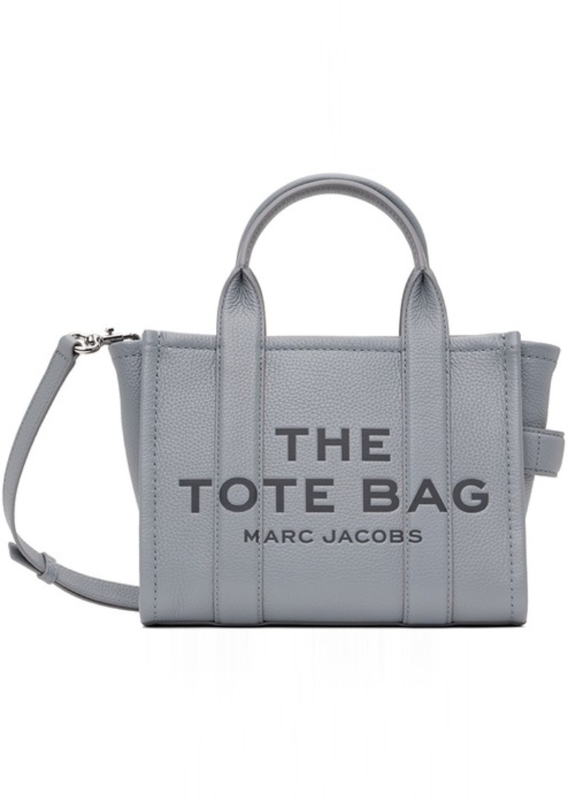 Marc Jacobs Gray 'The Leather Small' Tote