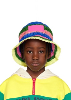 Marc Jacobs Kids Multicolor Striped Bucket Hat