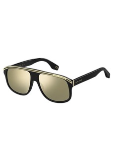 Marc Jacobs Men's Marc 388/S Rectangular Sunglasses