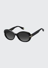 Marc Jacobs Oval Acetate Sunglasses