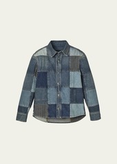 Marc Jacobs Patchwork Denim Shirt