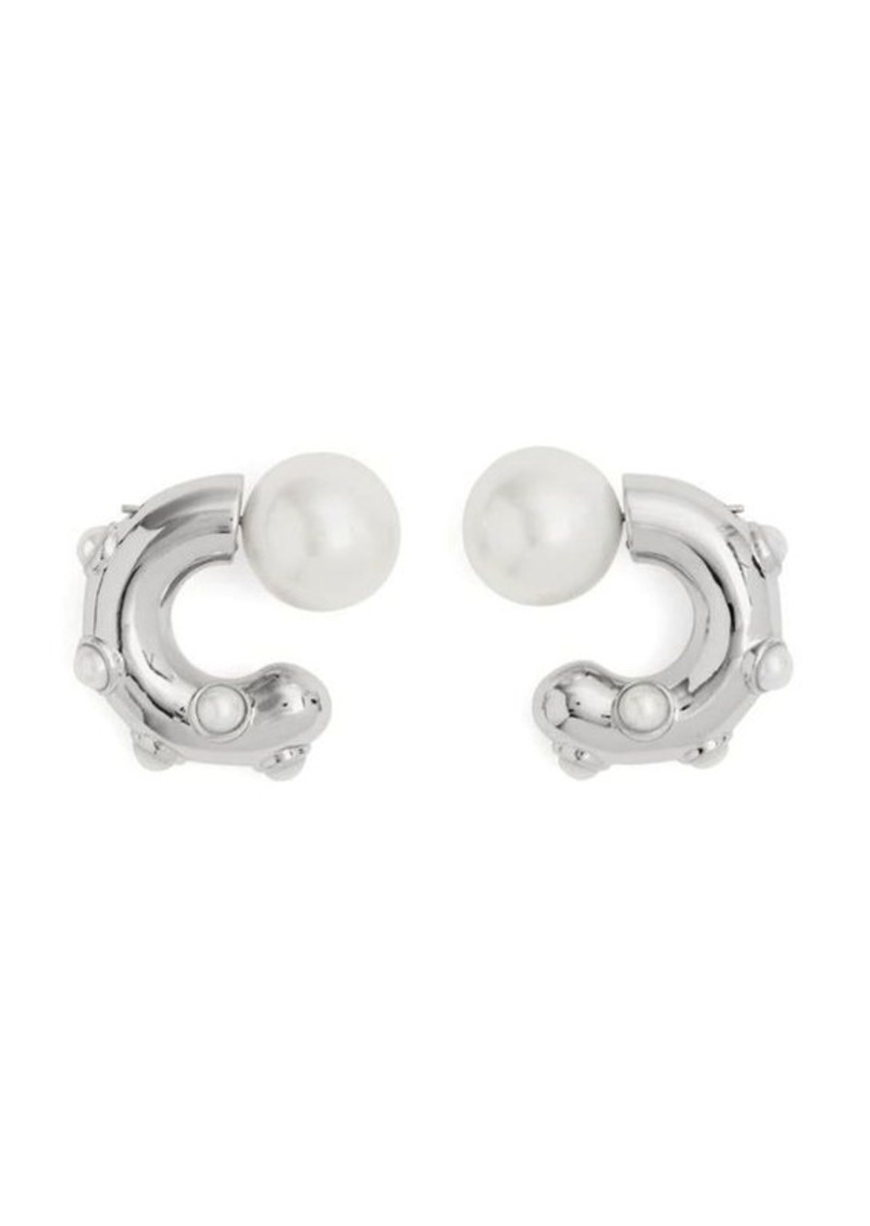 MARC JACOBS PEARL DOT HOOPS ACCESSORIES